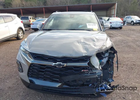 2021 Chevrolet Blazer Fwd Rs из США, поврежденный, VIN 3GNKBERS9MS527092